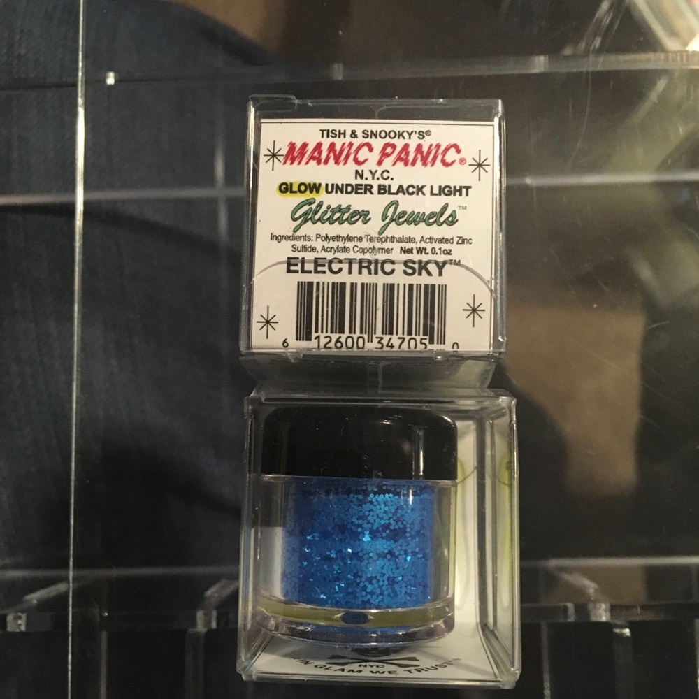 ☠️NIB MANIC PANIC GLITTER GLAM ELECTRIC SKY GLOWS